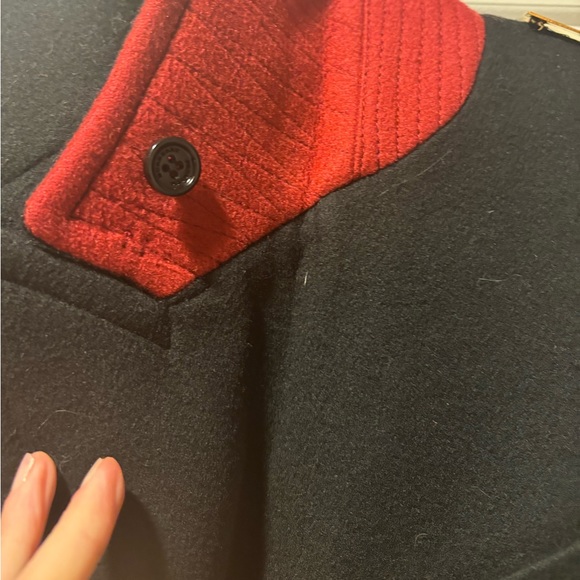 SHOW-STOPPING Burberry Prorsum Couture Wool Trench with Gold Lapel Detailing - Picture 7 of 10